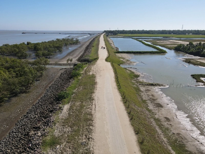 Resectioning/ Rehabilitation of Embankment of Polder in Coxs Bazar